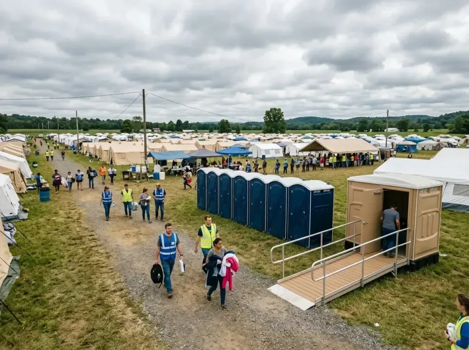 disaster-relief-camp-restrooms-010 — frequently asked questions, Dumpster & Portable Bathrooms Rental in Blackfoot, ID